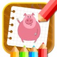 Icoon van programma: Babys drawing board