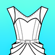 أيقونة البرنامج: Fashion Design Flat Sketc…