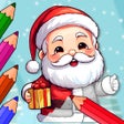 Ikona programu: The Christmas coloring bo…