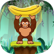 Ícone do programa: Gorilla Run - Banana Rush