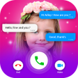 プログラムのアイコン：Adley video call  chat pr…