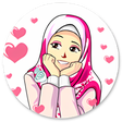 Ikon program: Best Sticker Cute Hijab I…