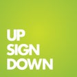 Programikonen: Up Sign Down