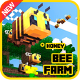 ไอคอนของโปรแกรม: Bee Farm + Honey for MCPE