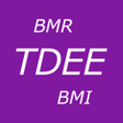 Icoon van programma: TDEE + BMR + BMI Calculat…