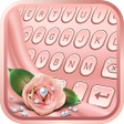 プログラムのアイコン：Rose Gold keyboard for ph…