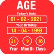 Age Calculator - Date of Birth