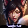 Waifu Art - AI Anime Girl