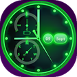 Programikonen: Neon Clock Live Wallpaper…