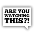 Programın simgesi: Are You Watching This?!