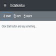 プログラムのアイコン：DictationBox