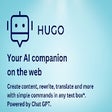 ไอคอนของโปรแกรม: Hugo AI