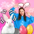 Animated Easter Photo Stickers