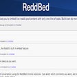 رمز البرنامج: ReddBed