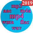 ไอคอนของโปรแกรม: Audio Converter: mp4, mp3…