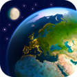 أيقونة البرنامج: Earth 3D - Live Wallpaper