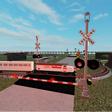 RO-Scale Trains Railroad Crossings