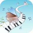 プログラムのアイコン：初级钢琴HD-钢琴大师钢琴吧琴键