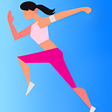プログラムのアイコン：Weight loss app for women