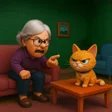 ไอคอนของโปรแกรม: Naughty Cat Sim: Granny P…