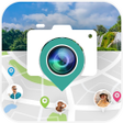 プログラムのアイコン：GPS Photo with Map  Locat…