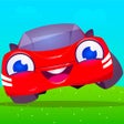 أيقونة البرنامج: Car Games for Kids Fun Ra…