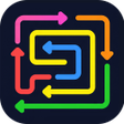 Programın simgesi: Arrow Maze-Tap Away