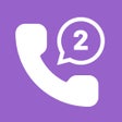 程序图标:2nd Phone Number: Talk Pl…