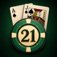 Ikona programu: BlackJack: 21 Casino Tabl…