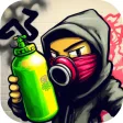 Graffiti Ninja: spray painting