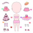 程序图标：Chibi Doll: Dress up game