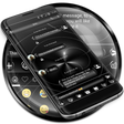 أيقونة البرنامج: SMS Messages Spheres Blac…