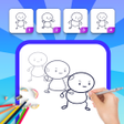 أيقونة البرنامج: Draw Animation: Color Boo…