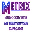 Programikonen: Metrix - Metric Converter…