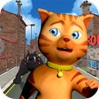 プログラムのアイコン：Cat Subway Run: Leo Cat v…