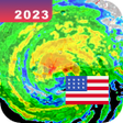 程序图标：NOAA UHD Radar & NWS Aler…