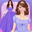 Programikonen: Purple princess dress up