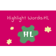 Highlight Words:HL