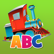 ไอคอนของโปรแกรม: Kids ABC Trains Game