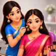 Ikona programu: Indian Gopi Makeup Dressu…