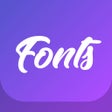 ไอคอนของโปรแกรม: Fonts for Instagram Keybo…