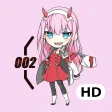 Zero Two Anime Wallpaper HD 4K