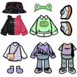 ไอคอนของโปรแกรม: Toca Boca Clothes Ideas