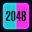 프로그램 아이콘: Neon Merge 2048: Drop Puz…