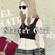 プログラムのアイコン：Cool wallpaper-Skater Gir…