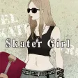 Cool wallpaper-Skater Girl-