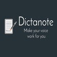 Icoon van programma: Dictanote