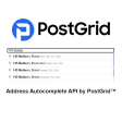 Address Autocomplete API by PostGrid™