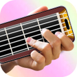 أيقونة البرنامج: Learn guitar: Guitar simu…