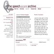 プログラムのアイコン：the speech accent archive